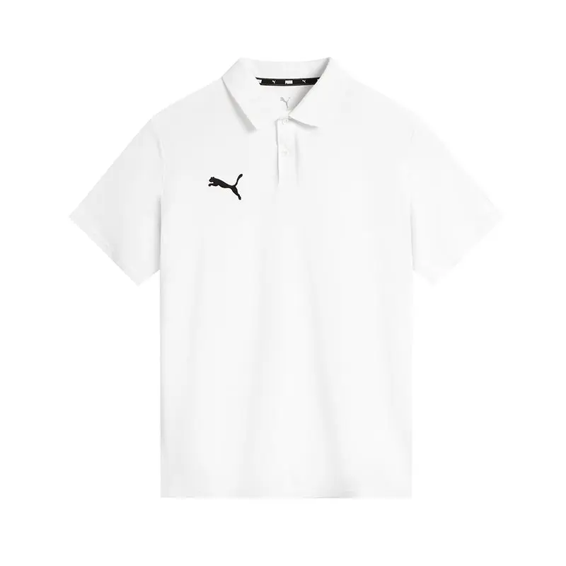 

Puma White Puma Мужская и женская спортивная повседневная футболка с короткими рукавами Polo65860504