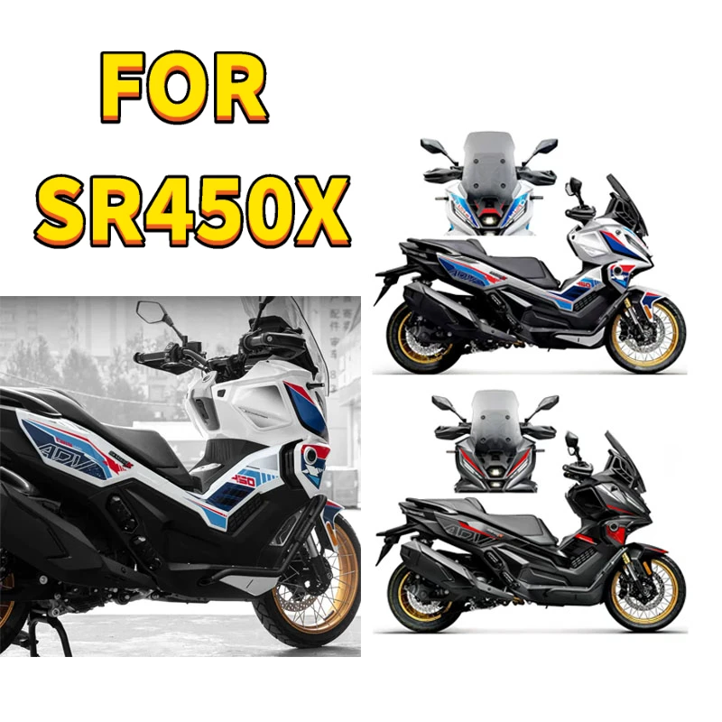 For VOGE SR450X SR 450X SR450 X 2026 Modification Head Body Print Front Body Sticker Decals Decorative Stickers Accessories