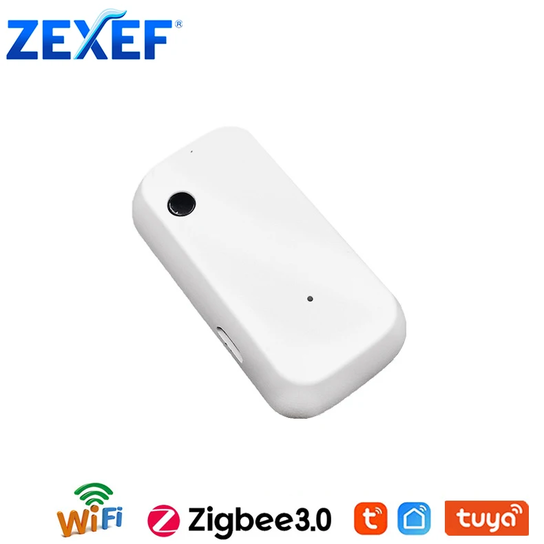 Tuya ZigBee/WiFi Light Sensor Intelligent Home Illumination Sensor Brightness Detector Automation Work with Smart life Linkage