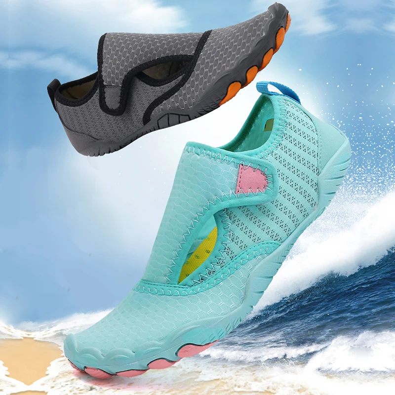 

Couples beach speed Interference water shoes Ultra-thin breathable water sneakers Seaside snorkeling surf shoes