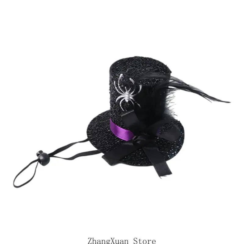Halloween-Haustierhut, bequeme, regulierbare Polyester-Haustierkleidung oder Cosplay-Event 3XUF – Detail 2