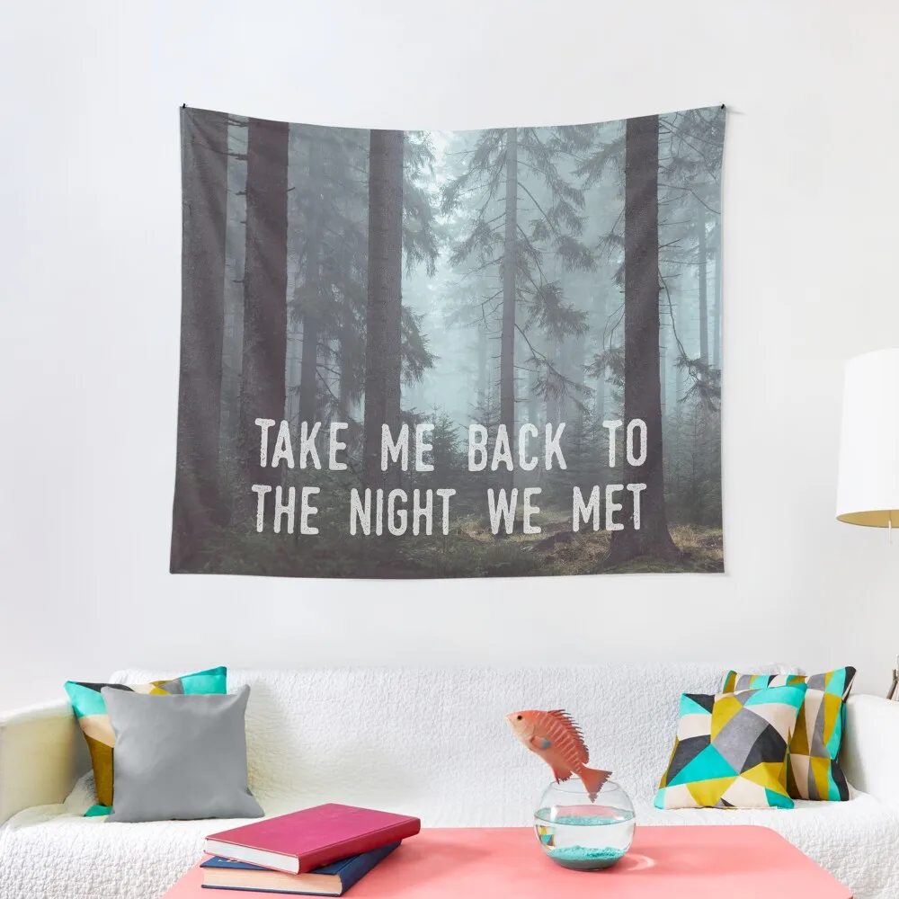 

The Night We Met Tapestry Room Decorations Aesthetics Anime Decor Cute Decor Tapestry