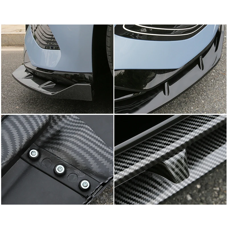 Für BYD Seal 2023 2024 Leder Sport Kollisionsvermeidung Frontspoiler Anti Kollision Stoßstange Ecke Auto Außenmodifikation