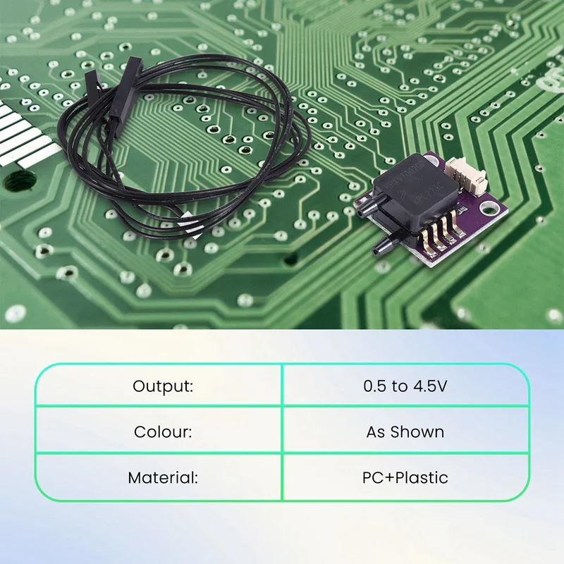 MPXV7002DP MPXV7002 Piezoresistive Transducer Differential Pressure Sensor for Microcontroller 2.5V 2 -2 KPa-A12I