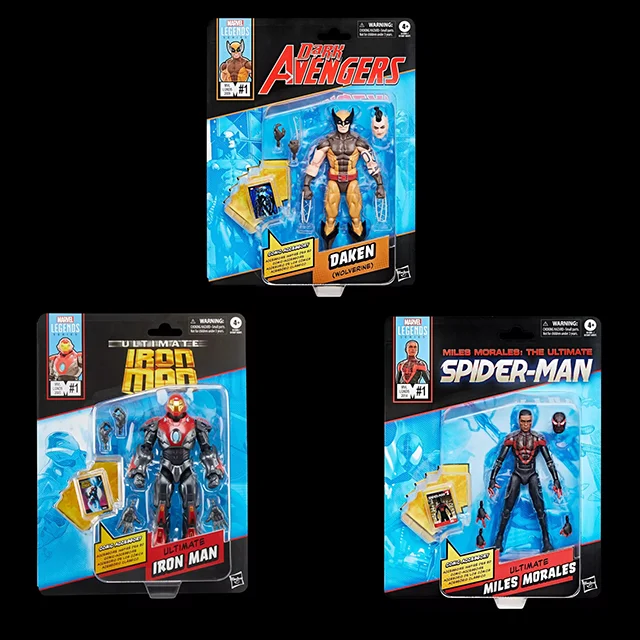 

Marvel Legends Wolverine Iron Man Spider-Man Action Figure Movable Joint Model Figurines Collection Toys Decoration Kids Gift