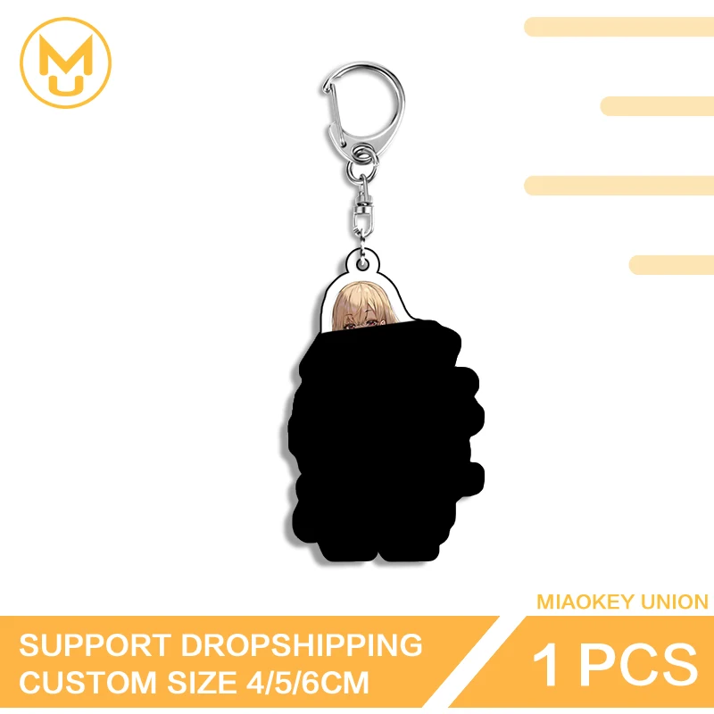 Hot Marin Kitagawa Keychain Stylish Creative Stainless Steel Chain Key Holder Handbags Ornament Gift Accessories for Couples