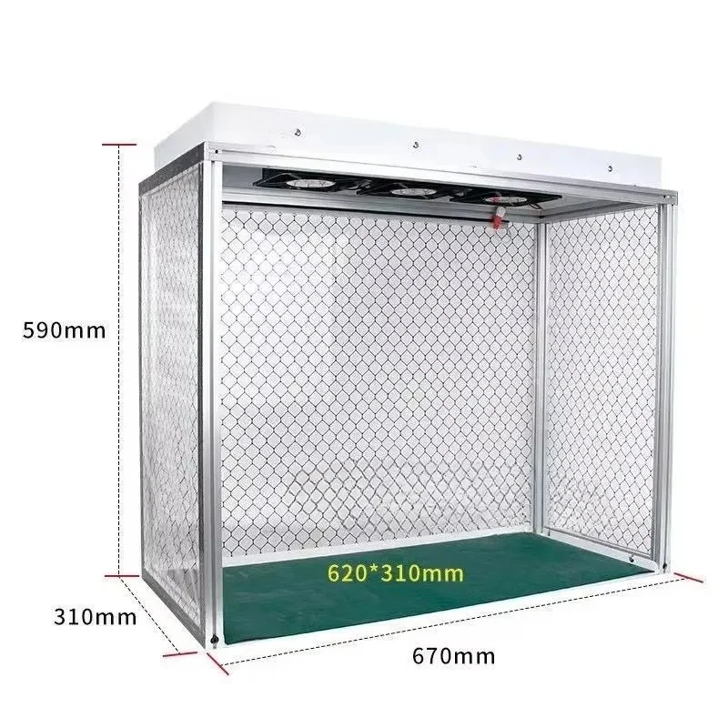Newest Dust Free Room Desk Cleaning  Anti-static Aluminum Alloy Dust Free Bench for LCD Refurbishment Phone Repair Equipment