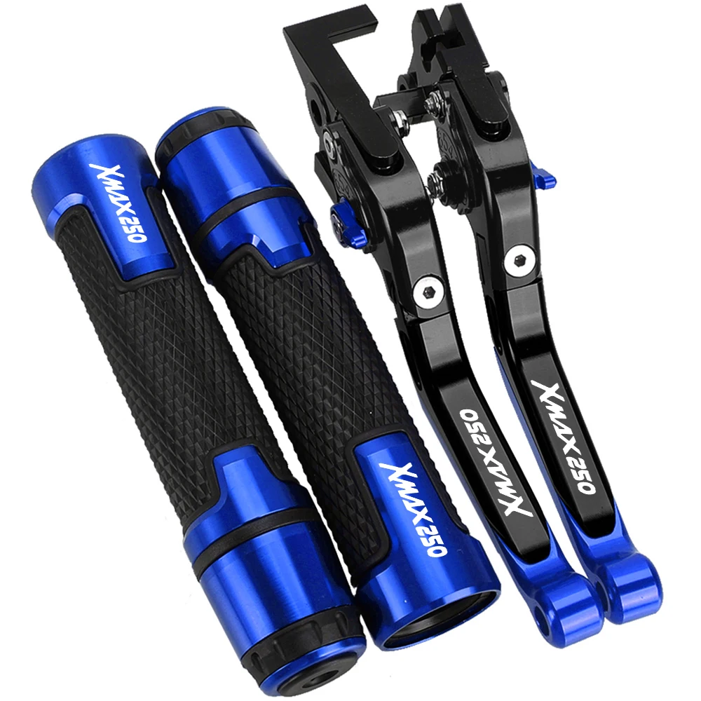 لياماها XMAX250 X-MAX 250 allyeaRs 2006 ~ 2025 2024 دراجة نارية قابل للتعديل طوي دواسة فرامل عتلات مقبض المقود ينتهي