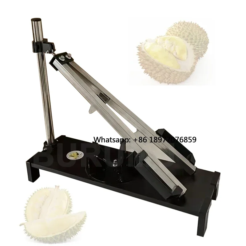 2026 High Efficiency Durian Opening Machine Manual Sheller Fruit Durian Peeling Hulling Machine