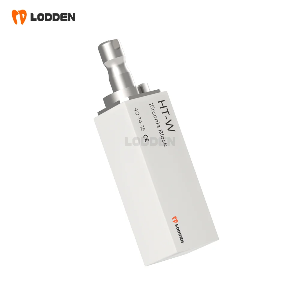 Sirona System Mehrschichtiger Zirkonoxidblock HT-W ST-W Weiß CAD/CAM Dentalmaterial für Kronen, Brücken und Zahnprothesen im Labor – Detail 1