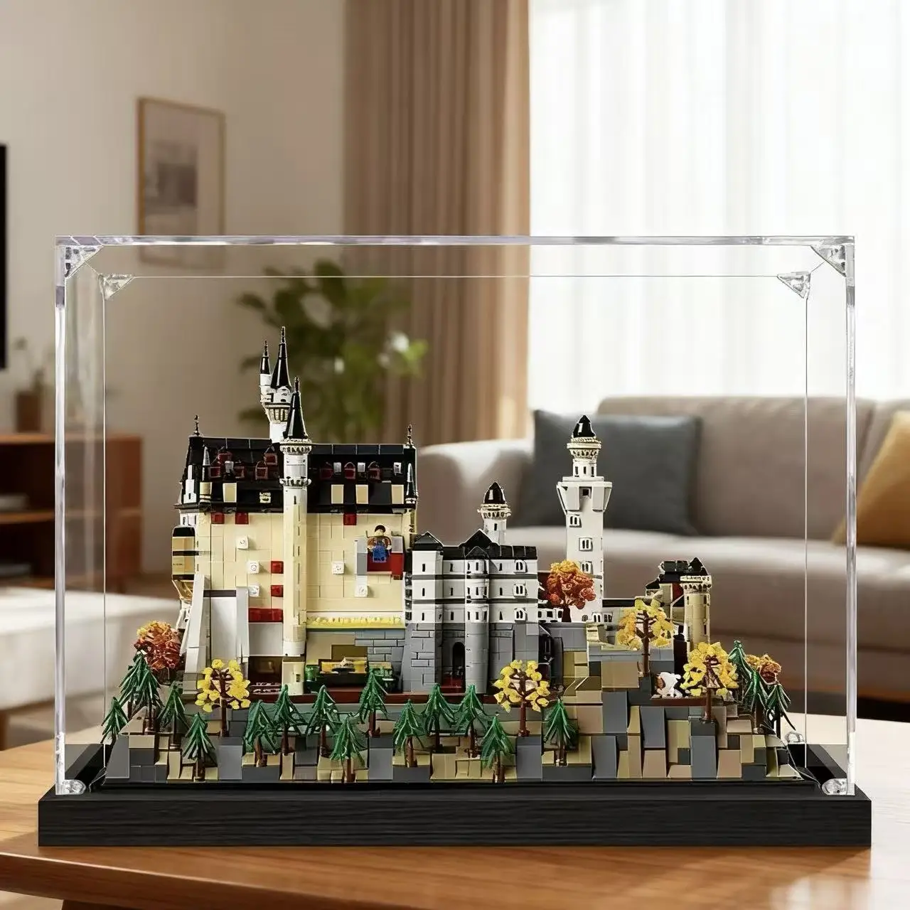 2025 جديد 21063 القلعة 3455 قطعة اللبنات العمارة الطوب لعبة مجسمة عيد الميلاد هدية عيد ميلاد ألعاب تعليمية