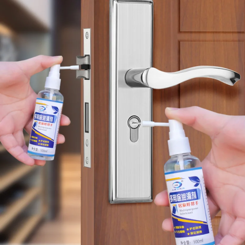 100ml Powerful Cleaner Rust Remover Spray Derusting Spray Car Maintenance Household Cleaning Tool Anti-rust Lubricant