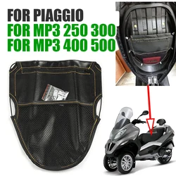 For PIAGGIO MP3 250 MP3 300 MP3 400 MP3 500 MP3 Motorcycle Accessories Under Seat Storage Bag Leather Tool Bag Pouch Bag Parts