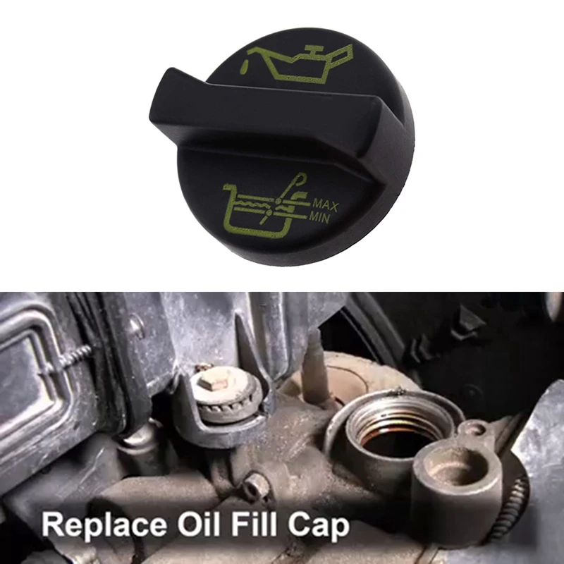 Engine Oil Filler Cap 71740676 For Fiat 500 Grande Punto Evo Panda Idea Accessories Parts Kits