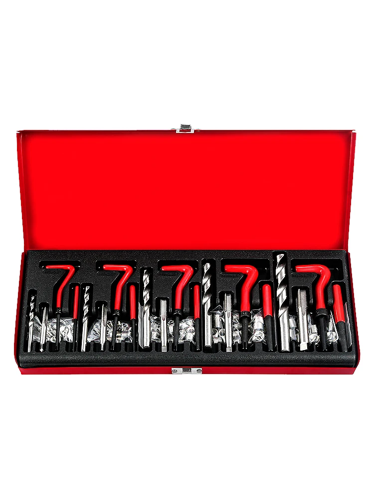 KARLION 131 Damaged Thread Repair Tools Tap Thread Insert Tap Drill Bit Thread Sleeve Repair Wrench-Black OLIVER Fitment