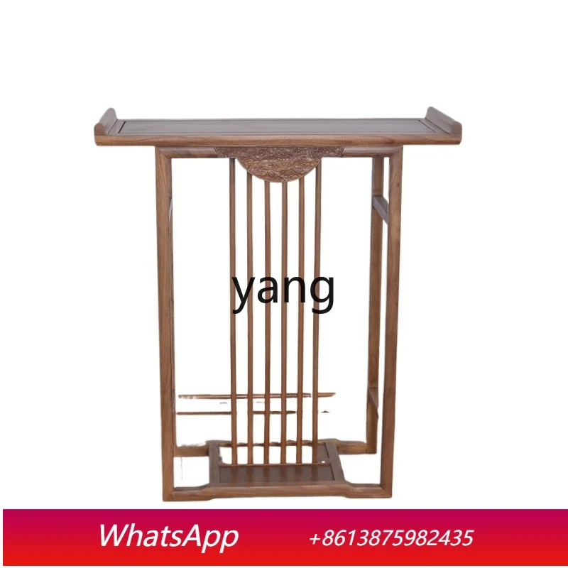 lmm New Chinese Entrance God of Wealth Offering Table Offering Taiwan Guanyin Offering Table