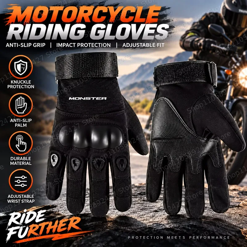 For Ducati Monster 696 796 797 821 Accessories Motorcycle Gloves Safety Defense Motocross Gloves Outdoor