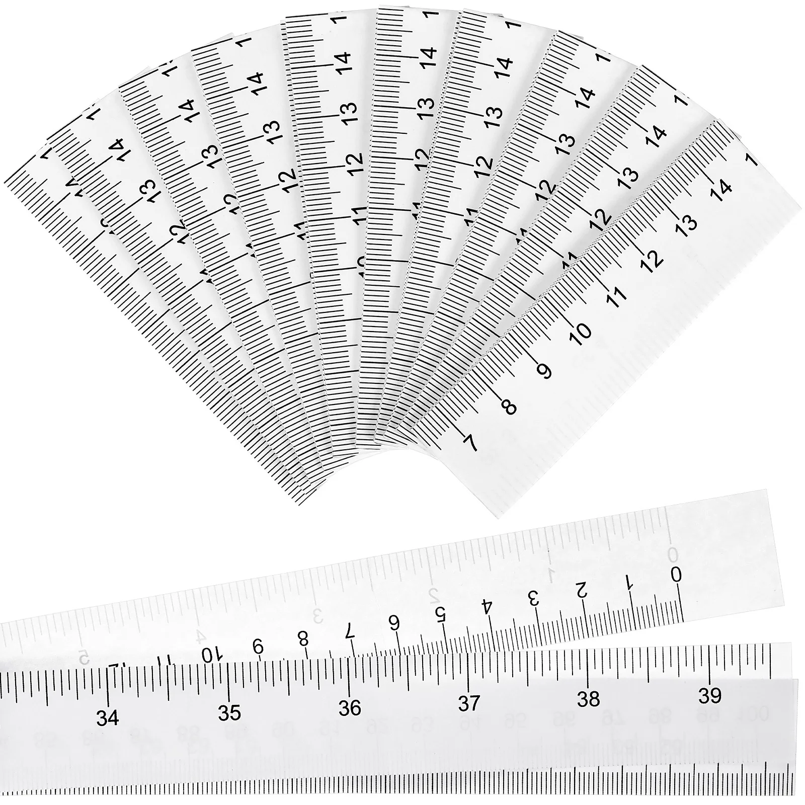 

100Pcs Paper Tape Measure Disposable Flexible Double Scale Body Measuring Tape for Wound Head Waist Hip Sizes Paper Tapes