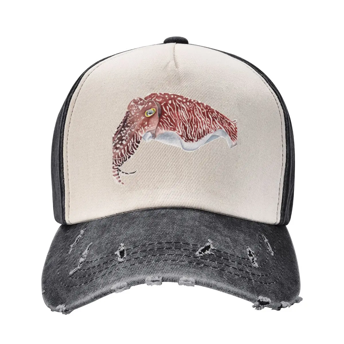 CUTTLEFISH Baseball Cap Fishing cap New In Hat cute Women's Beach Visor Men's