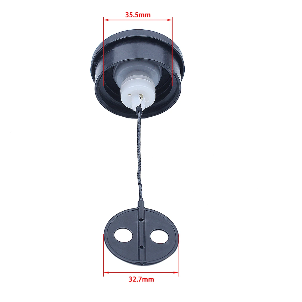 Imagem -06 - Tampão de Gás do Tanque de Combustível para Stihl Fs38 Fs45 Fs46 Fs48 Fs55 Fs56 Fs75 Fs80 Fs81 Fs85 Fs120 Fs200 Fs250 Fs300 Aparador Cortador de Grama Peças 2