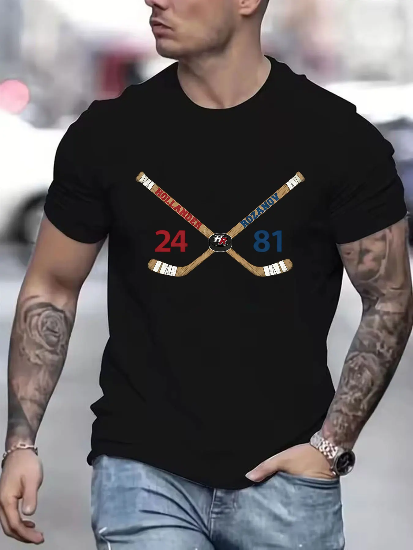

Hollander Rozanov Hockey Shirt, Heated Rivalry Inspired Tee