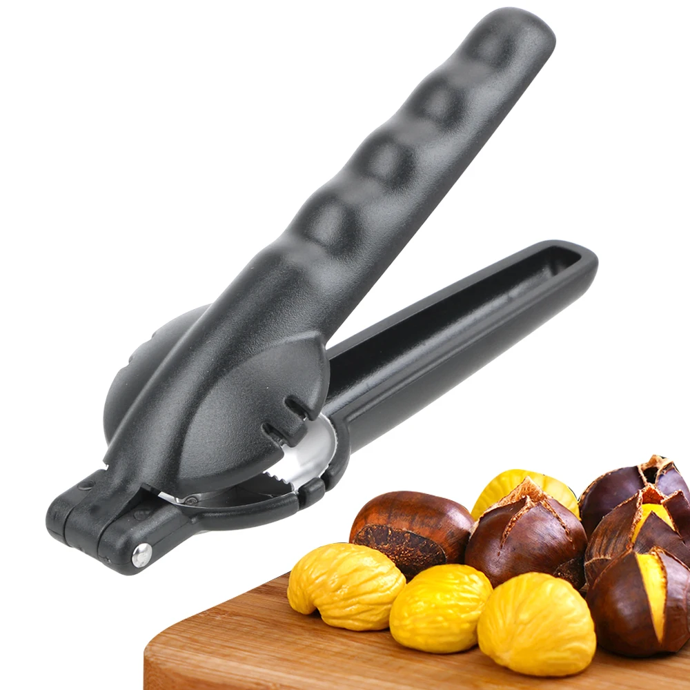 2 in 1 Quick Chestnut Clip Nut Opener Cutter Gadgets Walnut Pliers Metal Nutcracker Sheller Kitchen Tools