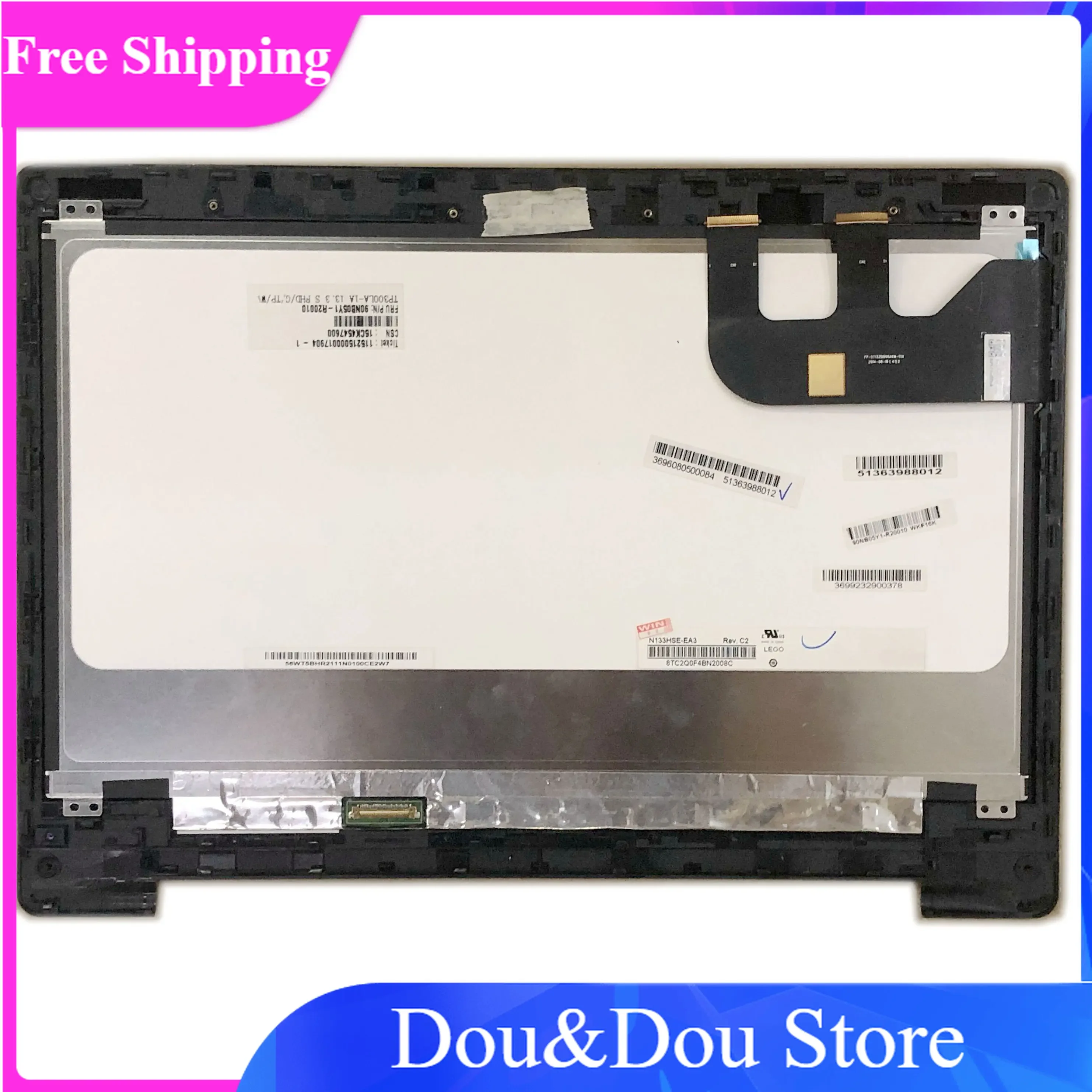 N133HSE-EA3 LCD Touch Screen Digitizer Assembly SCREEN Frame FP-ST133SI000AKM-01X For Asus Zenbook  UX303LB UX303LN UX303LA