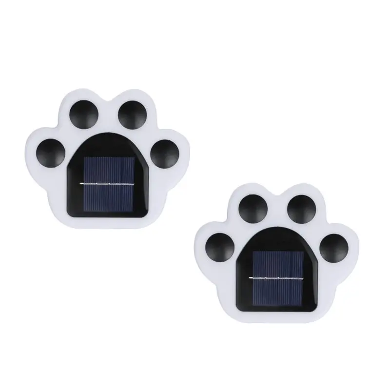 B03C-IP65 Waterproof Solar Paws 2PCS Outdoor Lights Lawn Lamp Light Control Lighting For Garden Yard Camping Decor