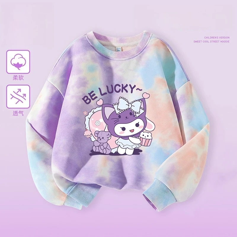 فتاة الملابس مجموعة الخريف طفل بلوزات البلوز الكرتون التعادل صبغ بلوزات وسراويل 2 قطعة دعوى الأطفال الحلو رياضية التمويه الزي