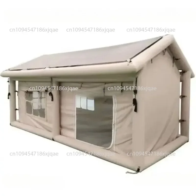 

Inflatable tent for outdoor camping; rainproof tent; tent with ridge; portable folding tent for self-driving tour