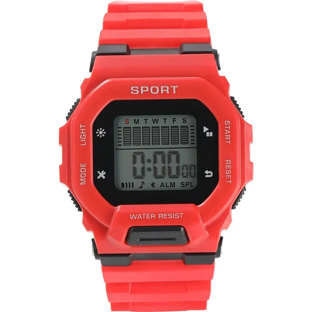 Men Women Student Electronic Watch Large Screen Sports Glow-in-the-dark Multi-functional Fashion Watch