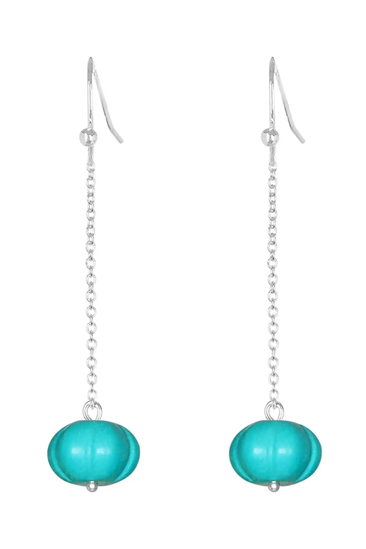 

Fashion Turquoise Heather Dangle Earrings Jewelry for Women Gift