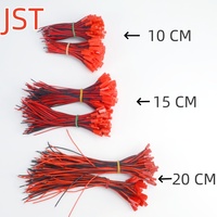 10Pairs 100mm 150mm 20mm 2 Pin JST Plug Connector Male+Female Plug Connector Cable Wire for RC Toys Battery LED Lamp