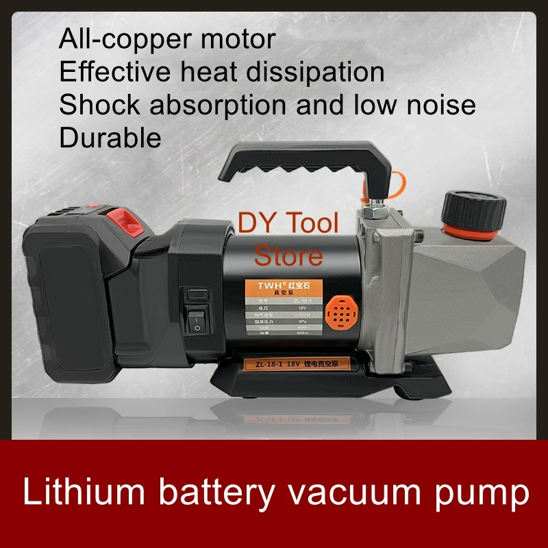 ZL-18-1 DC brushless lithium battery vacuum pump supports fast charging air conditioning steam