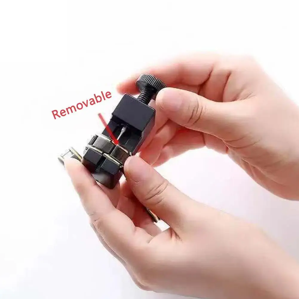 Adjustable Plastic Watch Regulator Band Strap Link Pin Remover Repair Tool Dismantling Kit For Watchmakers Watch Repair Par U3P7