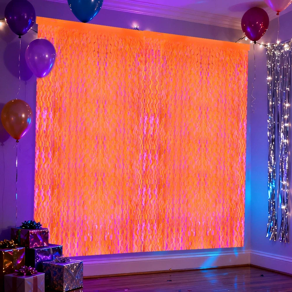 Wedding Backdrop Curtain - Decorazioni per Feste Neon - Tenda
