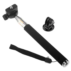 Extendable Metal Mini Selfie Stick FOR Gopro Selfie Stick Z07-1 Selfie Stick Adapter Sports Action Camera Self-Timer Accessories