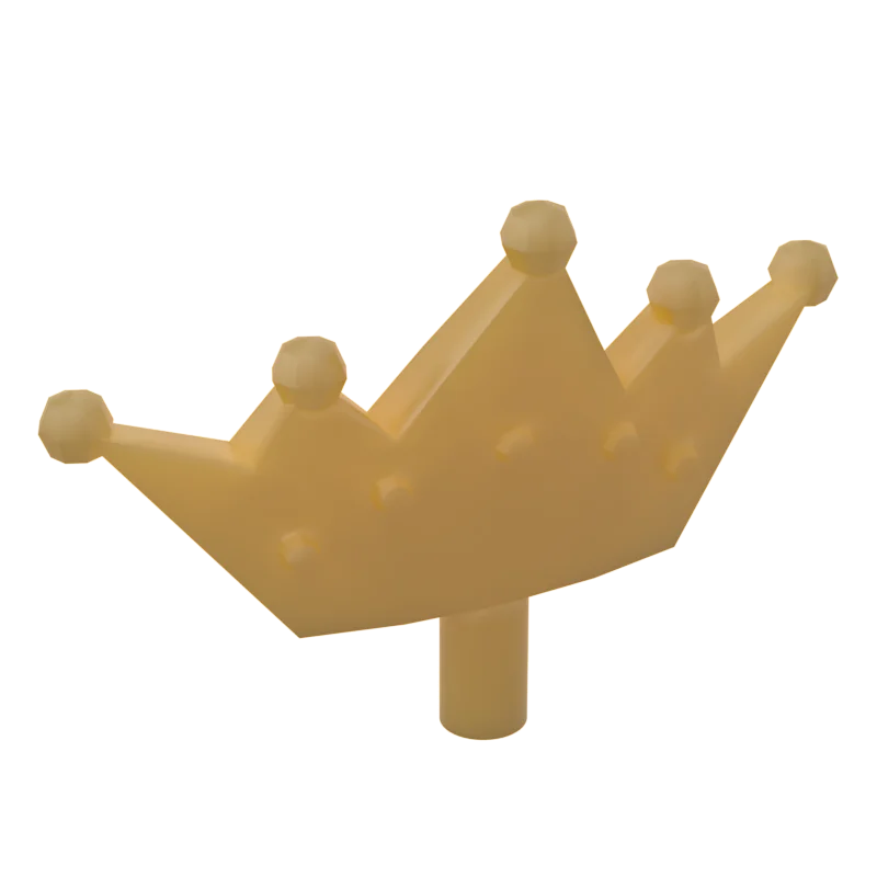 10Pcs MOC Parts 33322 Crown Tiara Compatible Bricks DIY Assmble Building Blocks Particle Kid Puzzle Brain Toy Gift