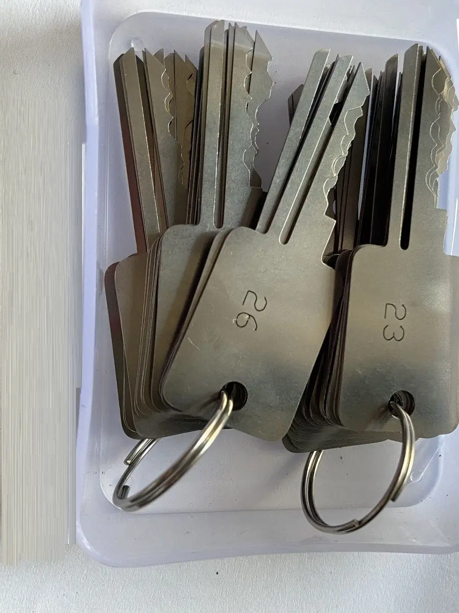 Profissional Lock Pick Set, Master Keys Lock Pin, chave quebrada extrator, ferramentas manuais, remover ganchos, 48in 1