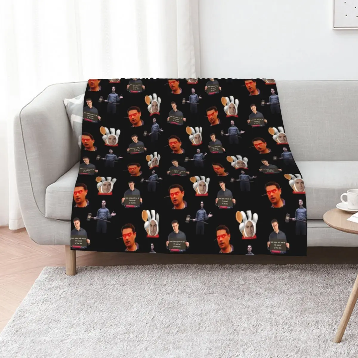 

Ben Shapiro Starter Pack Throw Blanket Soft Breathable Blanket for Night Sleeping