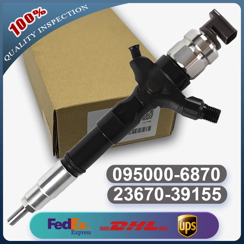 095000-6870 23670-39155 23670-39136 23670-39295 Iniettore Common Rail per Toyota Land Cruiser 3.0D 1KD-FTV D-4D Motore