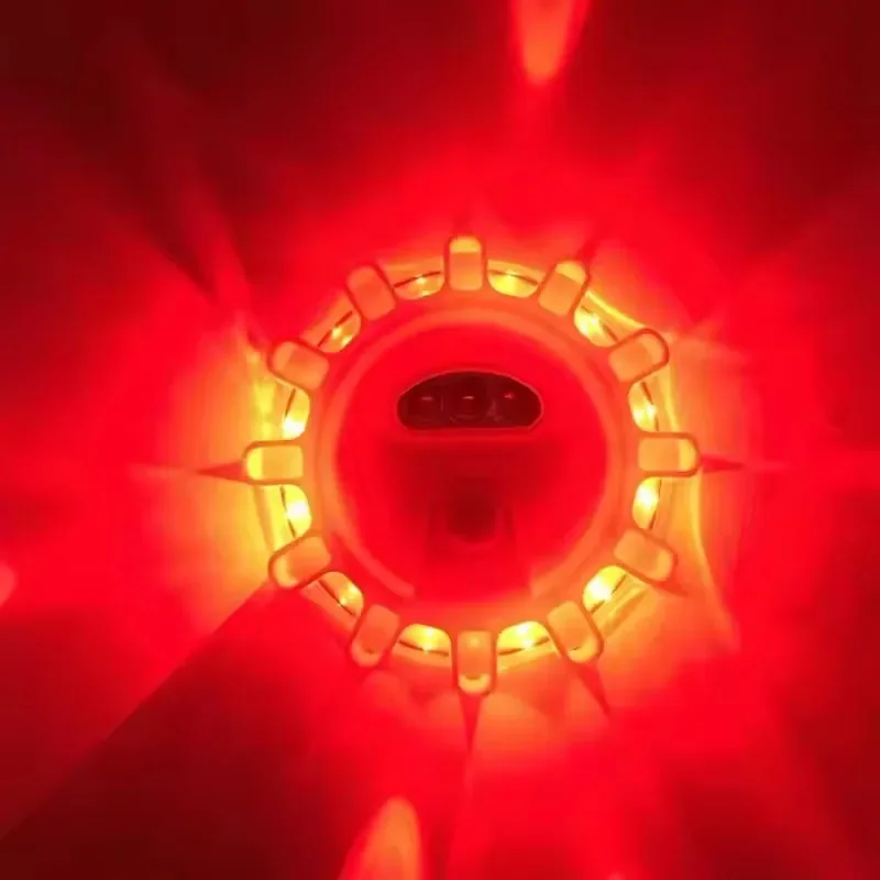 Led سيارة ستروب تحذير ضوء ضوء وماض المحمولة ضوء الطوارئ المغناطيسي التعريفي حادث الطريق ضوء ملحقات السلامة #1