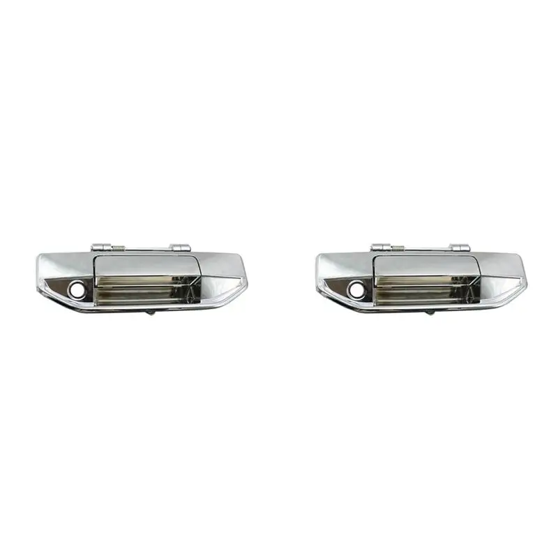 Rare 2X Car Tailgate Handle For Changan Hunter F70 Cargo Box Handle Rear Trunk Handle Tail Door Buckle Electroplating Handle