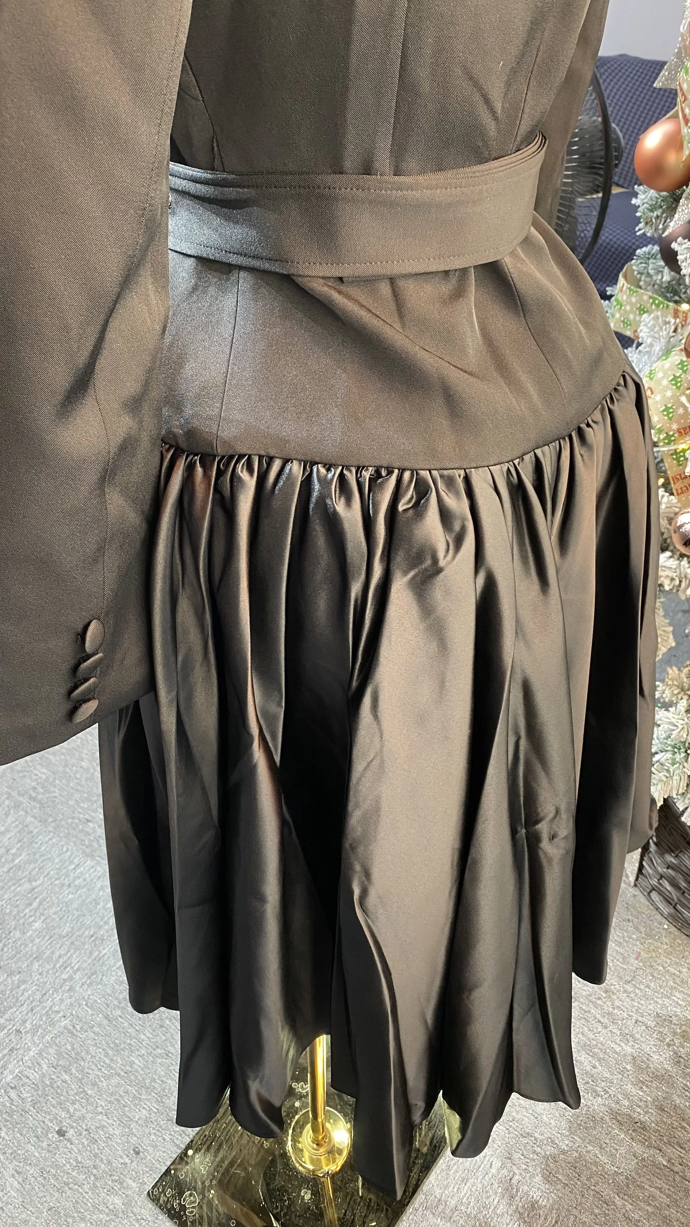 قسط بالجملة 2025 ربيع جديد عصري وأنيق تصميم فرنسي المرقعة الملابس النسائية-GZXX195 #3