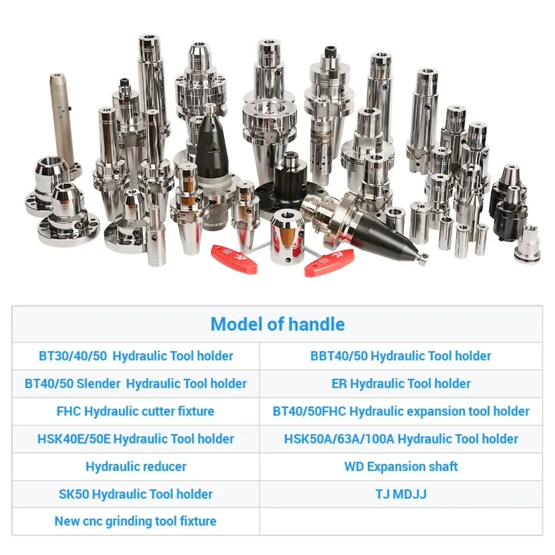 أداة النظام الهيدروليكي تغيير الأداة السريعة عالية الدقة BT40 HDC06 140S حامل أدوات تشاك الهيدروليكي