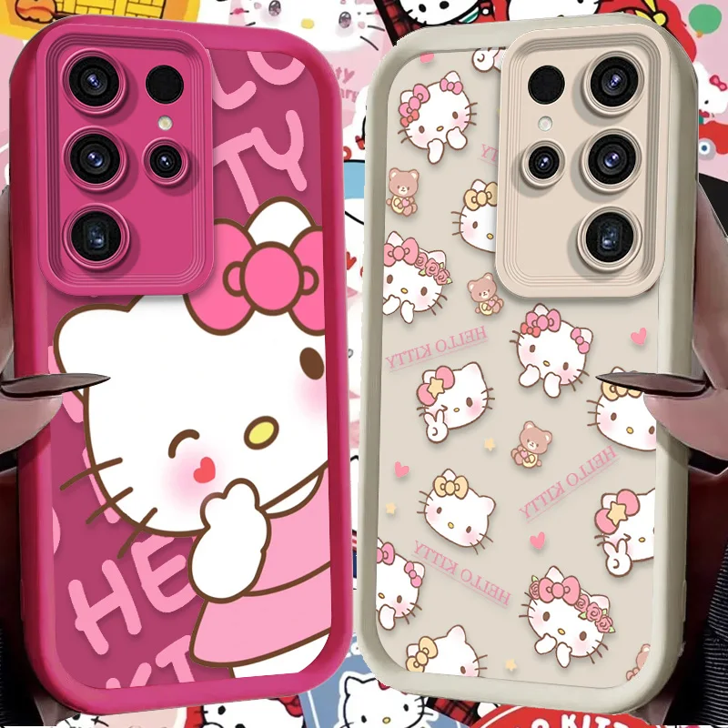 حافظة لهاتف سامسونج جالاكسي S24 S25 S23 Ultra S22 S21 Plus FE A36 A56 A26 A16 A06 A15 A25 A35 A55 5G Eتوي