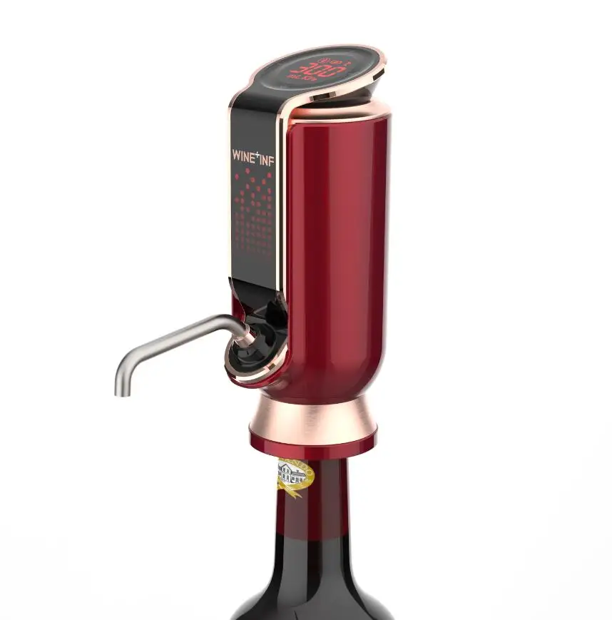 

Portable Battery Electric Wine Aerator ,Automatic Wine Decanter,Portable Wine Vacuum Saver