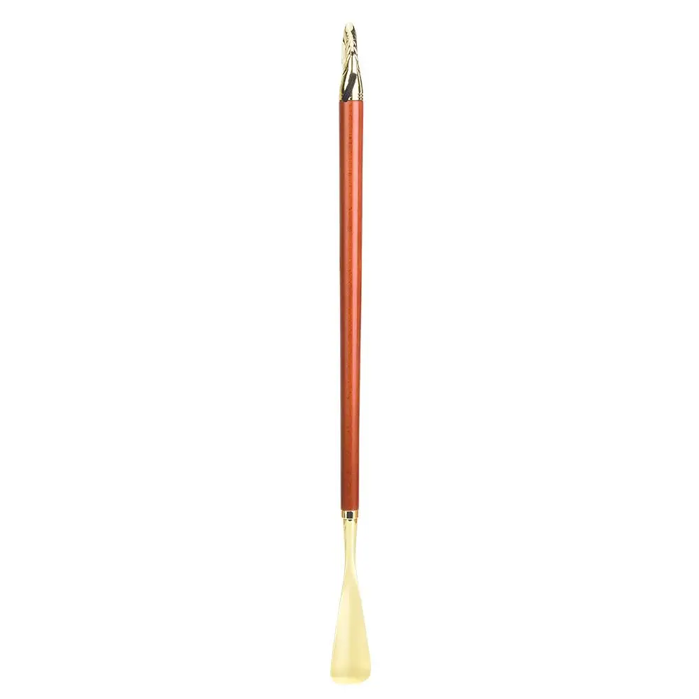 Universal Horse Head Shoe Horn with Long Beech Handle - Durable Shoe Lifter Tool