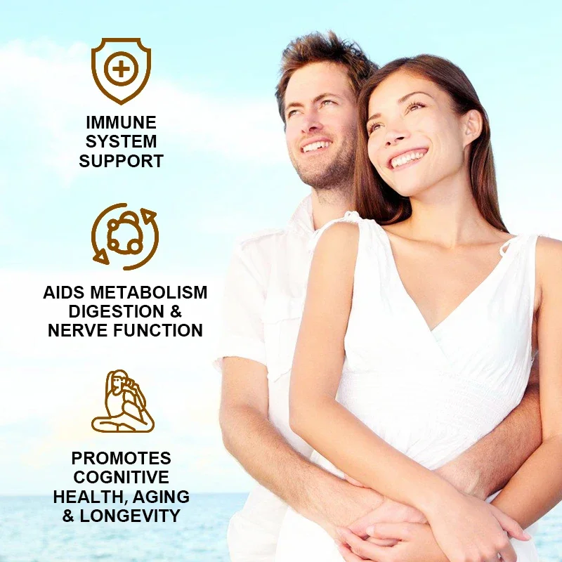 Vitality Zinc 50mg Capsules for Supports Cellular Energy Production and Collagen Formation, Immune System Support