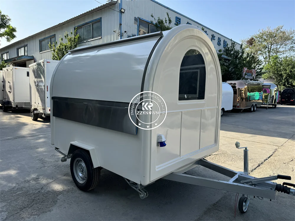 

Coffee Ice Cream Cart Fast Food Truck Van Mobile Kitchen Fully Equipped Concession Food Truck Trailer Snack Pizza Kiosk